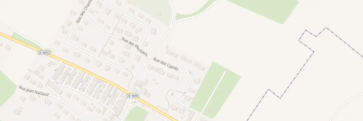 Plan du 4 Rue des Cypres à Oust-Marest