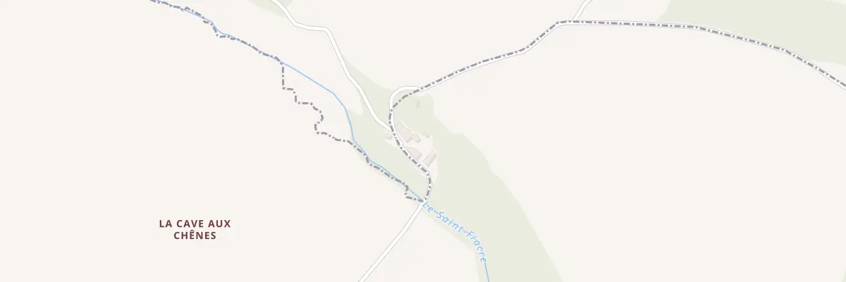 Plan du 5090 La Cave aux Chênes à Veuil