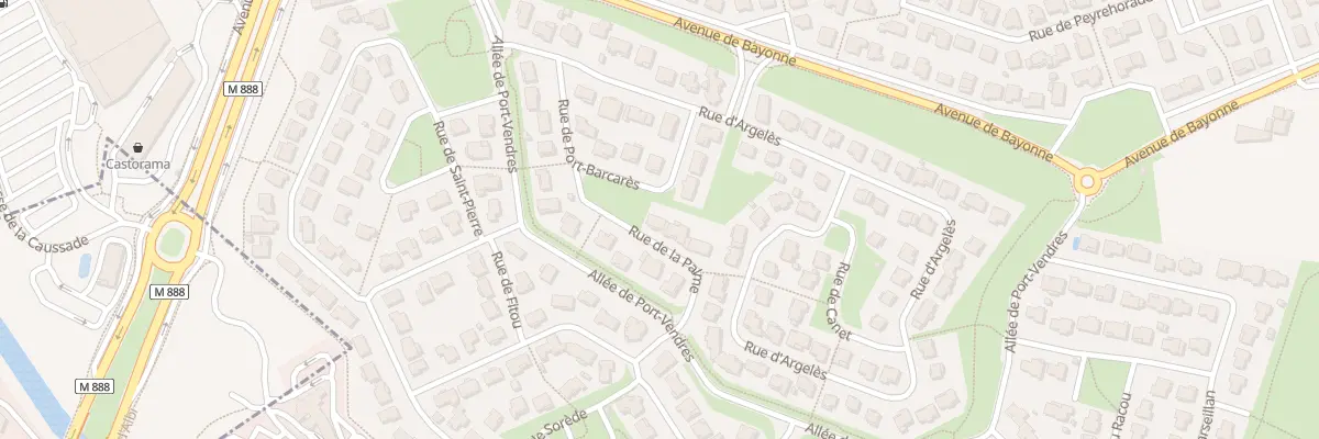 Plan du 5 Rue de la Palme à L’Union