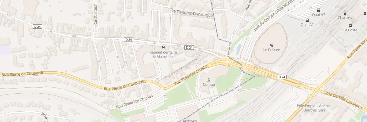 Plan du 27 Rue de la République à Mainvilliers