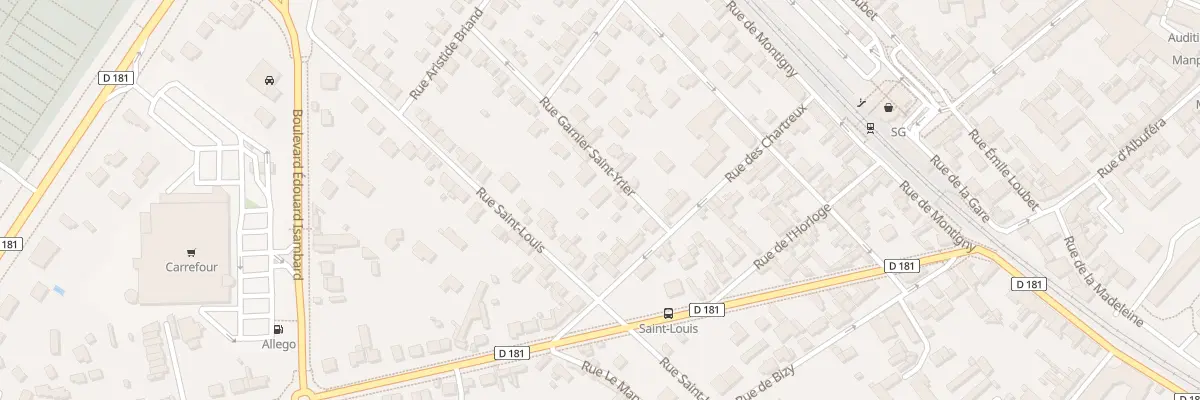 Plan du 3 Rue Garnier Saint-yrier à Vernon
