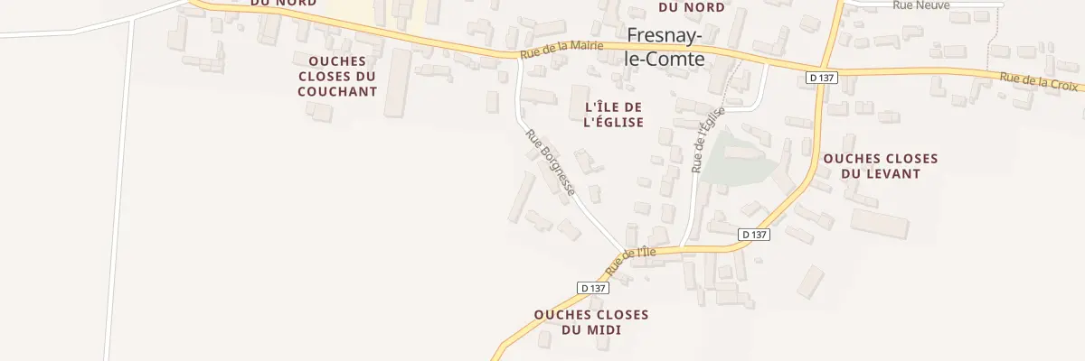 Plan du 4 Rue Borgnesse à Fresnay-le-Comte