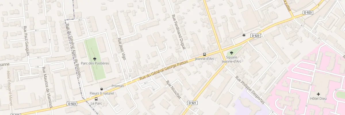 Plan du 18 Rue du Général George Patton à Chartres