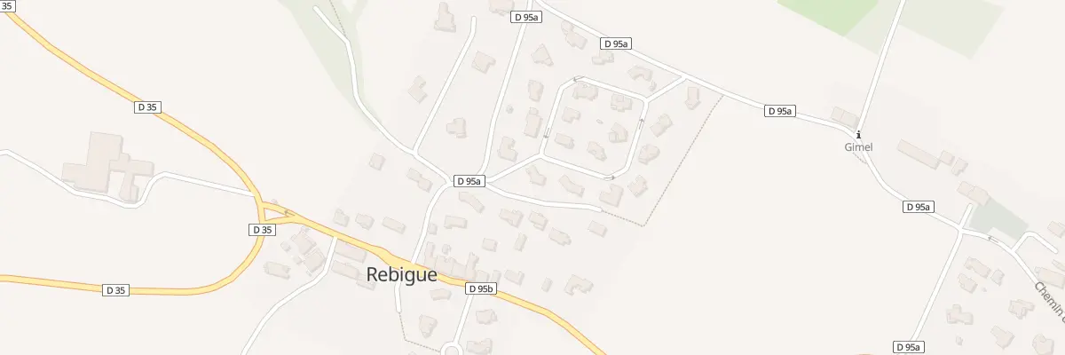 Plan du 14 Lot les Hauts de Rebigue à Rebigue