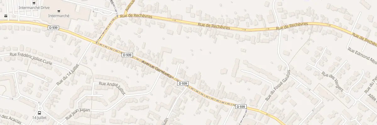Plan du 108 Rue du Faubourg Saint-Jean à Chartres
