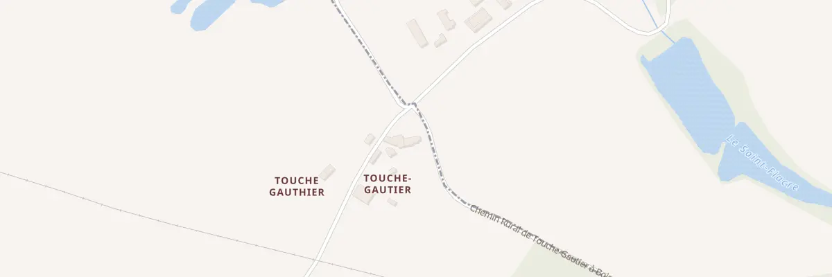 Plan du 5346 Touche-Gautier à Luçay-le-Mâle