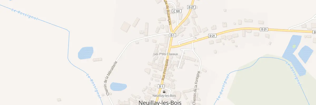 Plan du 5385 Le Bourg à Neuillay-les-Bois