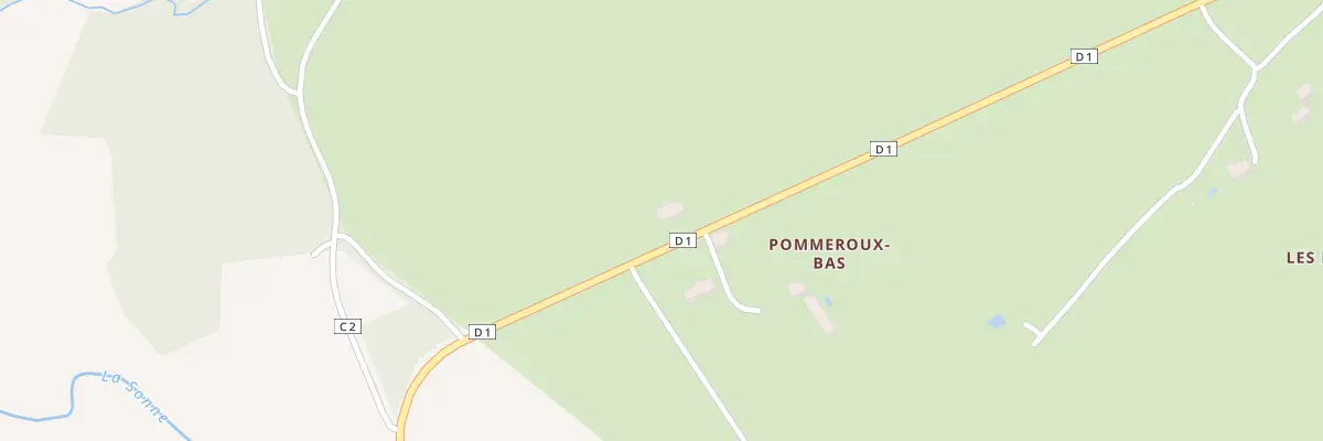 Plan du 3 Pommeroux à Vigoux