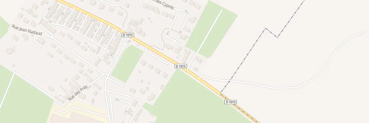 Plan du 1 Rue des Jardins à Oust-Marest