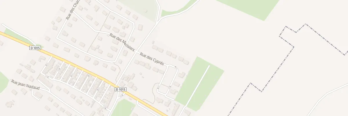 Plan du 5 Rue des Cypres à Oust-Marest