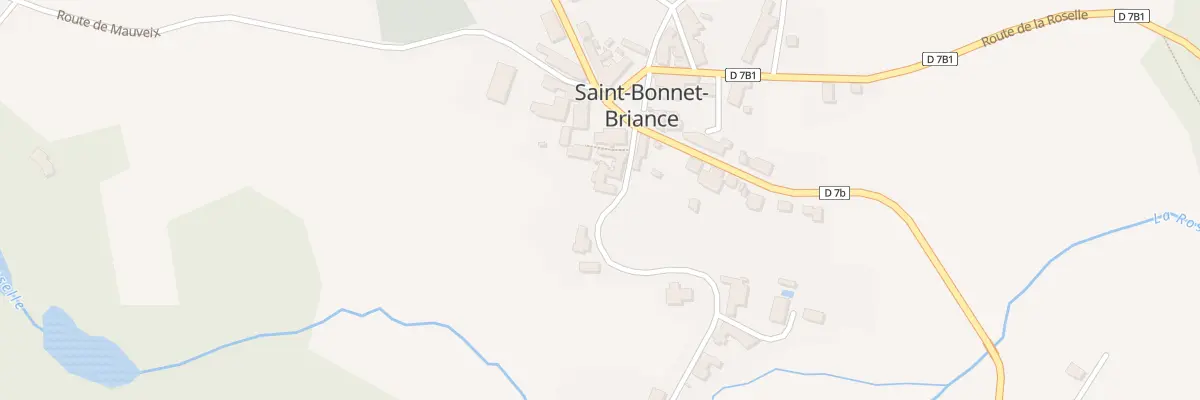 Plan du 6 Rte de Fargeas à Saint-Bonnet-Briance