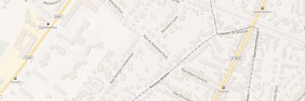 Plan du 32 Rue du Maréchal Foch à Lucé