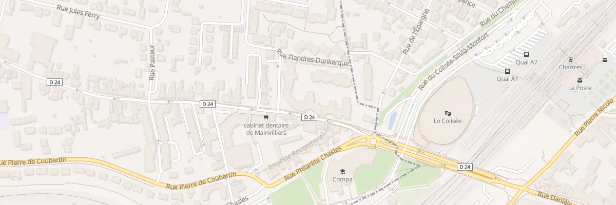 Plan du 12 Rue de la République à Mainvilliers