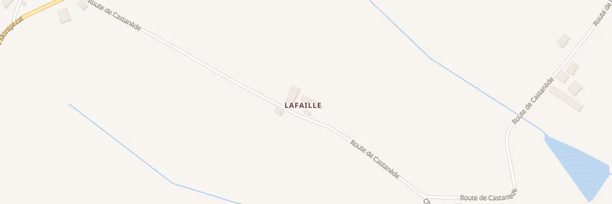 Plan du 5018 Pech de Lafaille à Auty