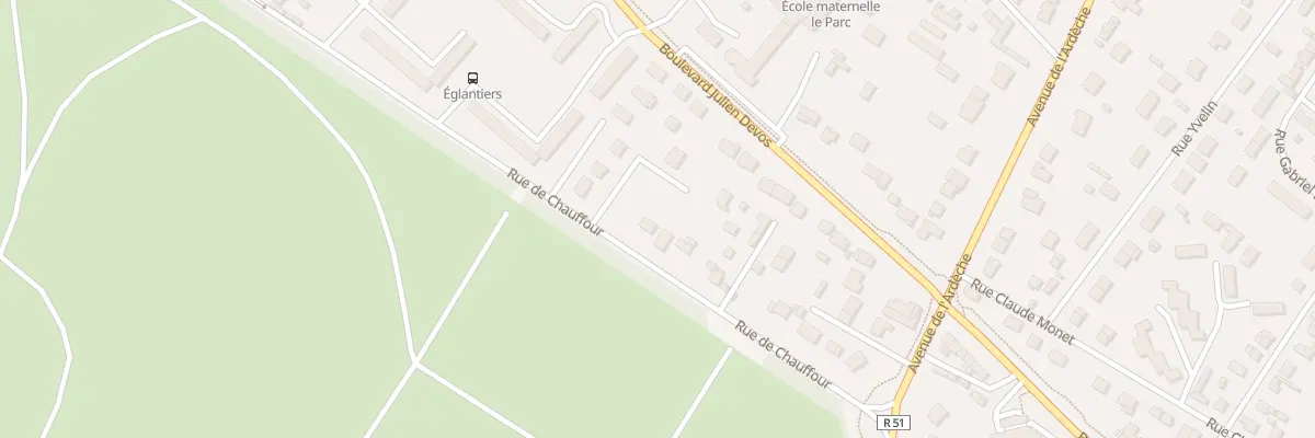 Plan du 26 Rue de Chauffour à Vernon