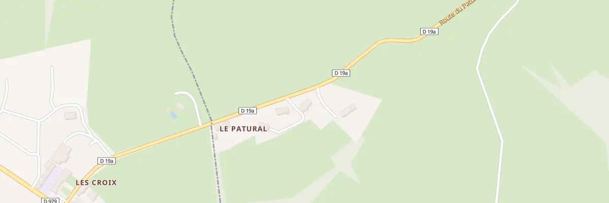 Plan du 3 Rte du Patural à Eybouleuf