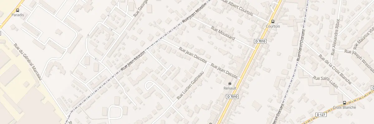 Plan du 9 Rue Jean Decote à Luisant