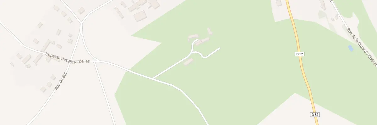 Plan du 5051 Les Cornets à Blaru