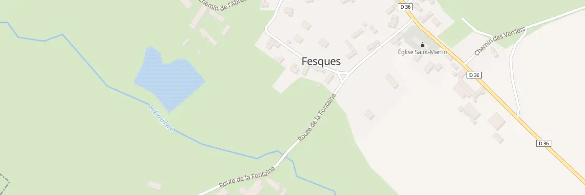 Plan du 5 Che des Oiseaux à Fesques