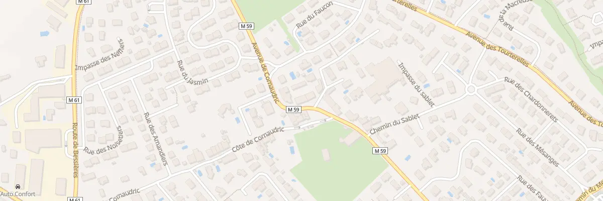 Plan du 38 Av de Cornaudric à L’Union