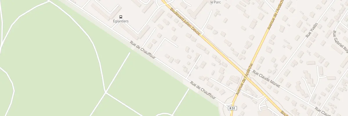 Plan du 24 Rue de Chauffour à Vernon