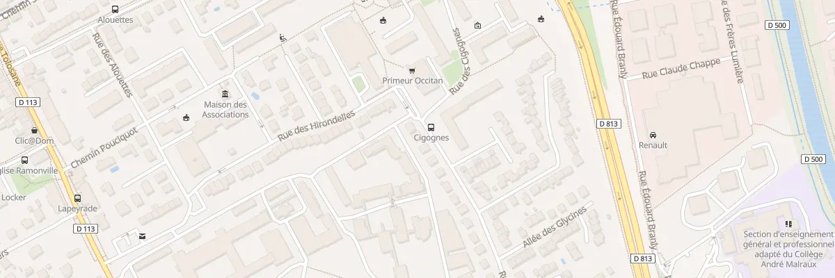 Plan du 29 Rue des Pinsons à Ramonville-Saint-Agne