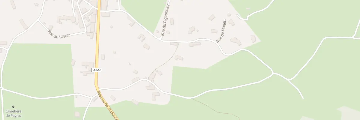 Plan du 5462F Mazis à Payrac