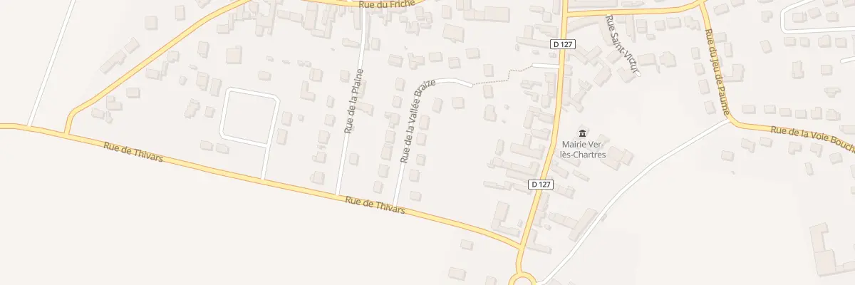 Plan du 8 Rue de la Vallee Braize à Ver-lès-Chartres