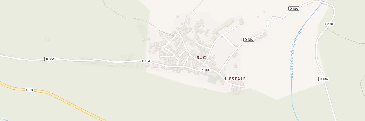 Plan du 4 Qua de Rougé à Val-de-Sos