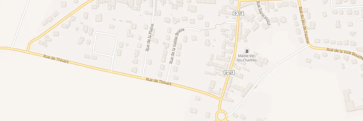 Plan du 6 Rue de la Vallee Braize à Ver-lès-Chartres