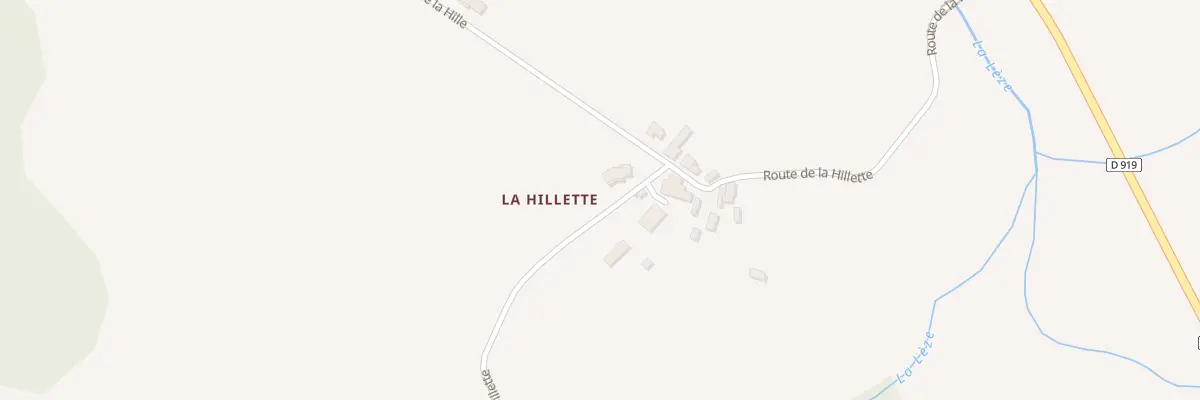 Plan du 5006 La Hillete à Montégut-Plantaurel