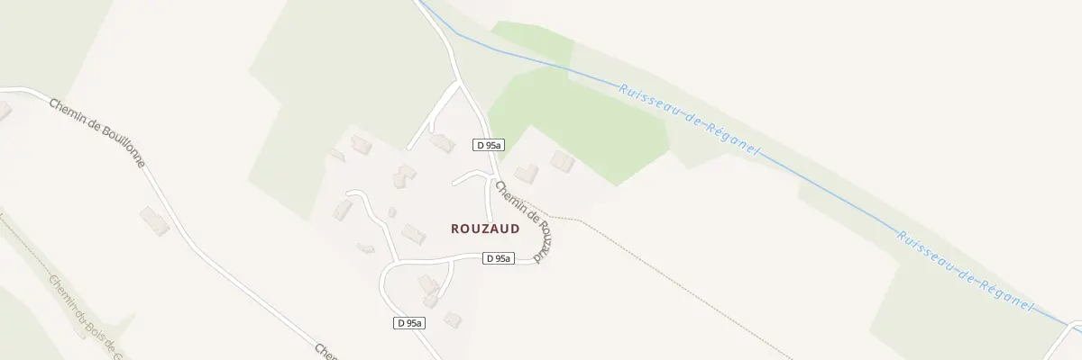 Plan du 12 Che de Rouzaud à Rebigue