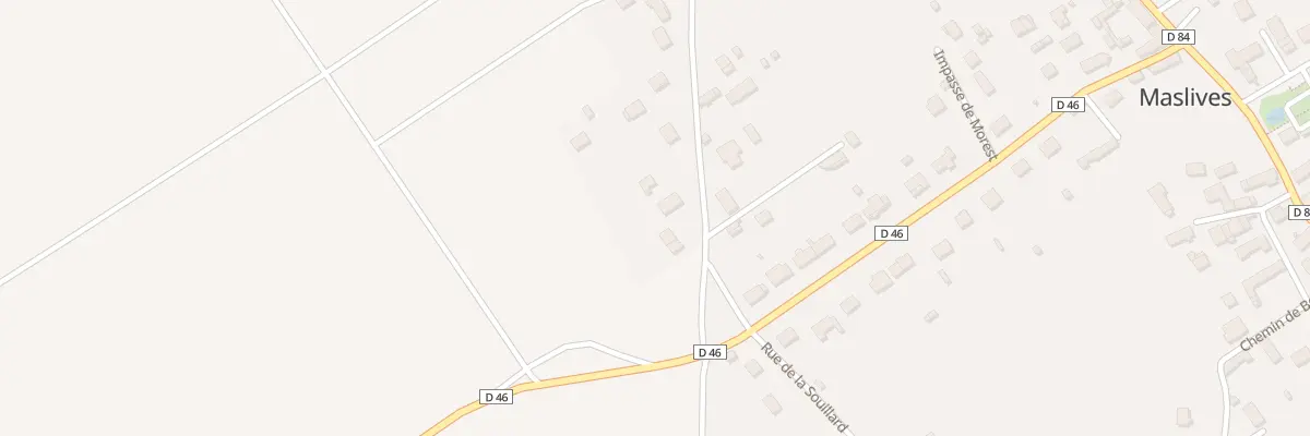 Plan du 37 Rue de la Grande Maison à Maslives