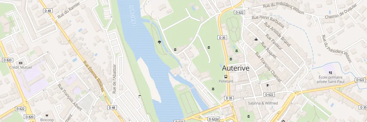 Plan du 3 Rue des Docteurs Basset à Auterive