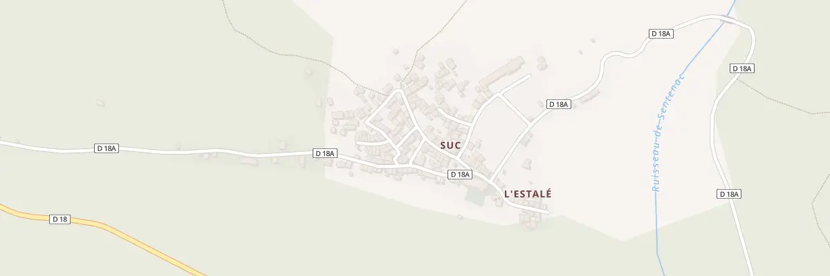 Plan du 2 Qua du Rio à Val-de-Sos