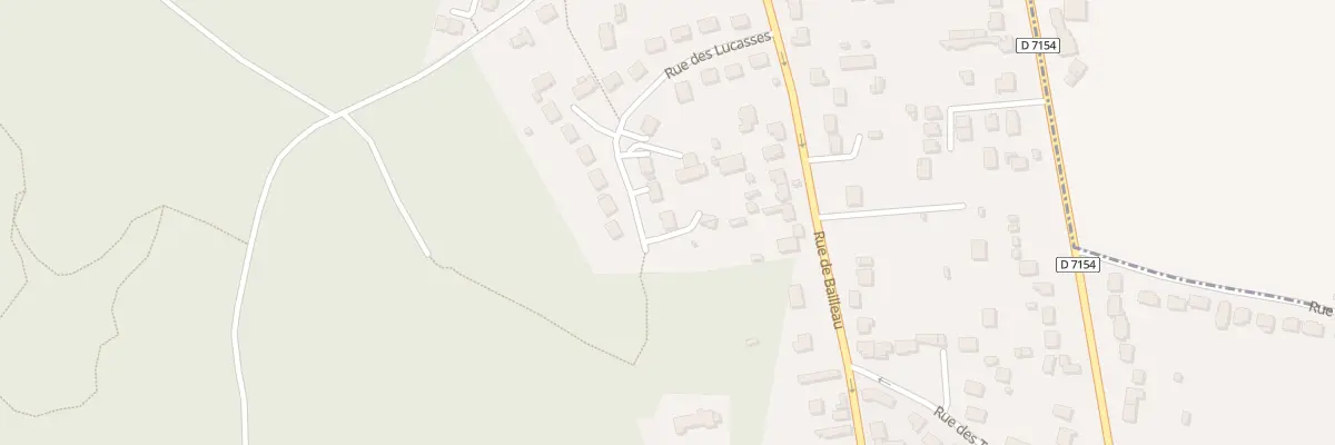 Plan du 15 Rue des Lucasses à Lèves
