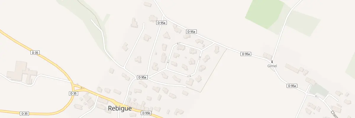 Plan du 16 Lot les Hauts de Rebigue à Rebigue