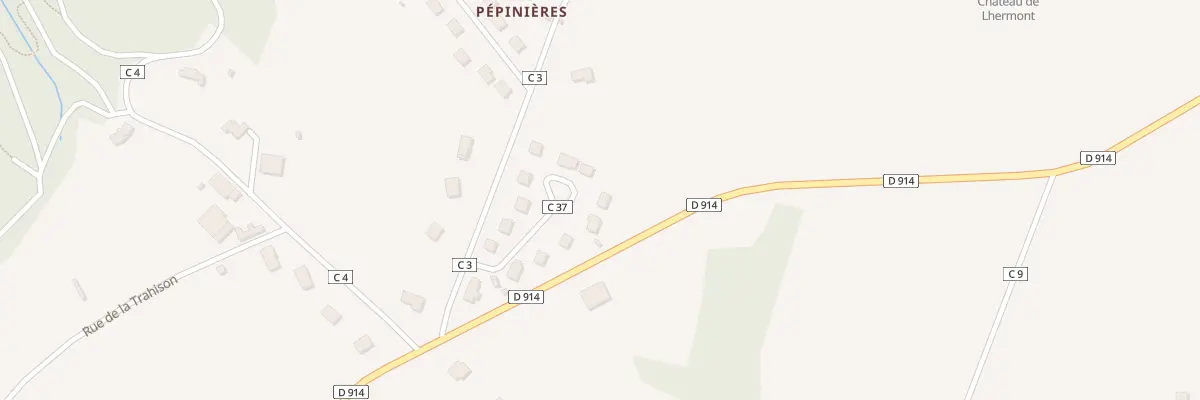 Plan du 5402A Lot des Pépinières à La Jonchère-Saint-Maurice