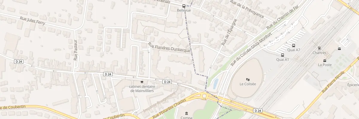 Plan du 4 Rue de la République à Mainvilliers
