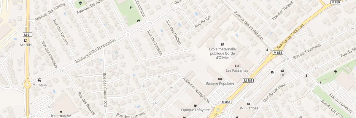 Plan du 28 Rue des Roses à L’Union