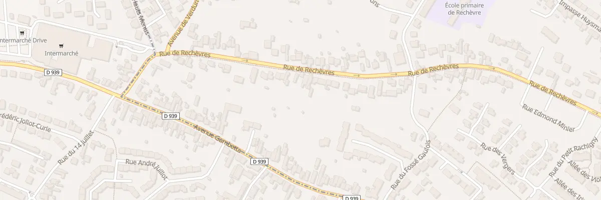 Plan du 63 Rue de Rechèvres à Chartres