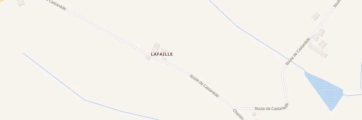 Plan du 5075 Pech de Lafaille à Auty