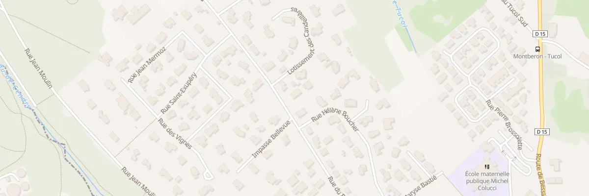 Plan du 24 Rue du Bois Grand à Montberon