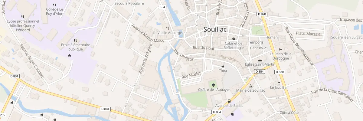 Plan du 27 Rue Louqsor à Souillac