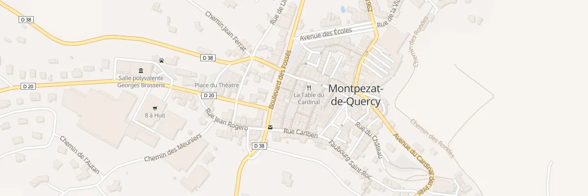 Plan du 7 Rue Jean Quercy à Montpezat-de-Quercy