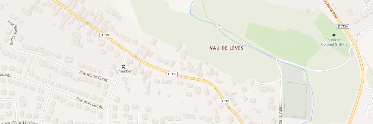 Plan du 22 Rte de Chavannes à Lèves