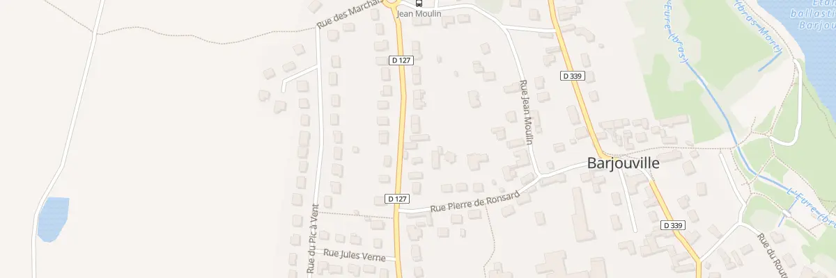 Plan du 17 Rue des Pluviers à Barjouville