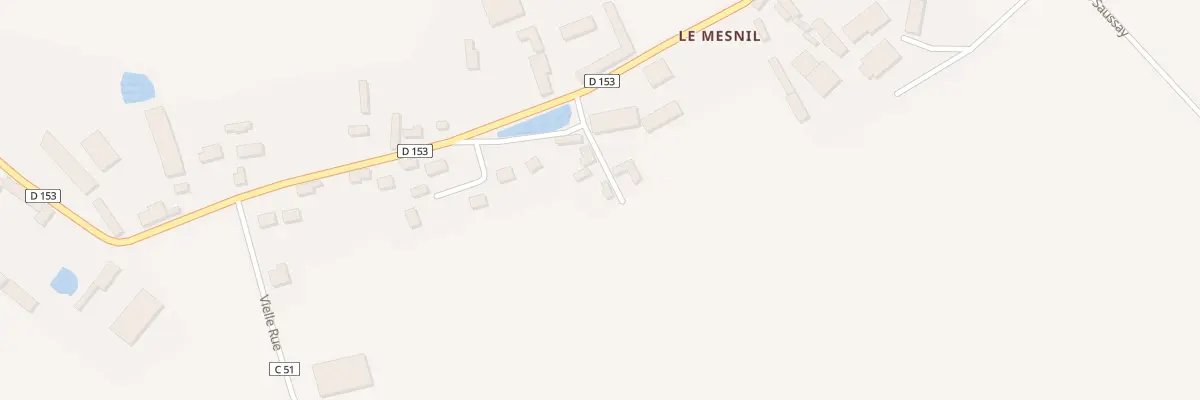 Plan du 26 Rue du Mesnil à Mesnil-Verclives