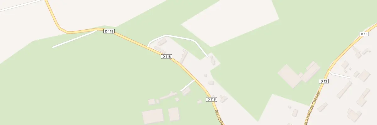 Plan du 360 Rue d’Hucleu à Rouvray-Catillon