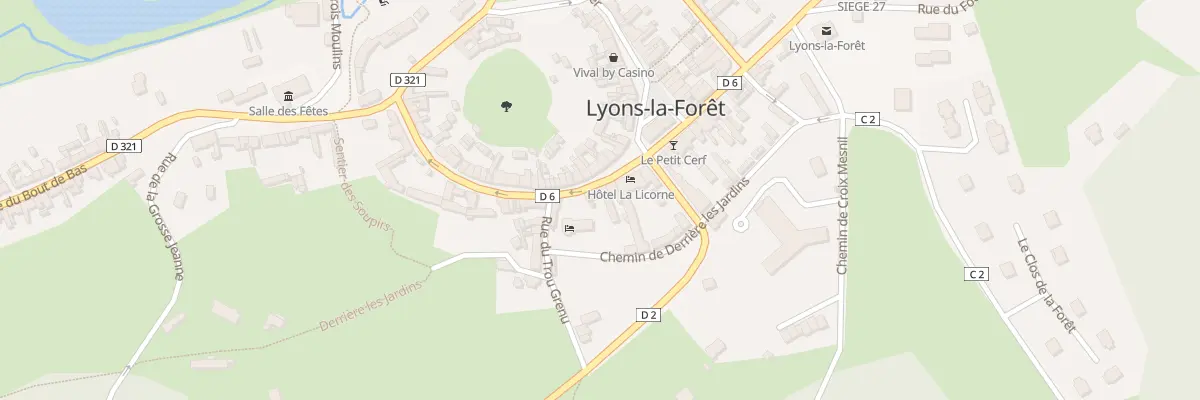 Plan du 3 Rue de l’Hotel de Ville à Lyons-la-Forêt